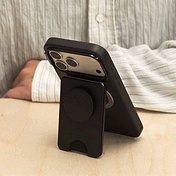 Black &mdash; MagSafe Kick-Out PopWallet+ & Stand image number 7